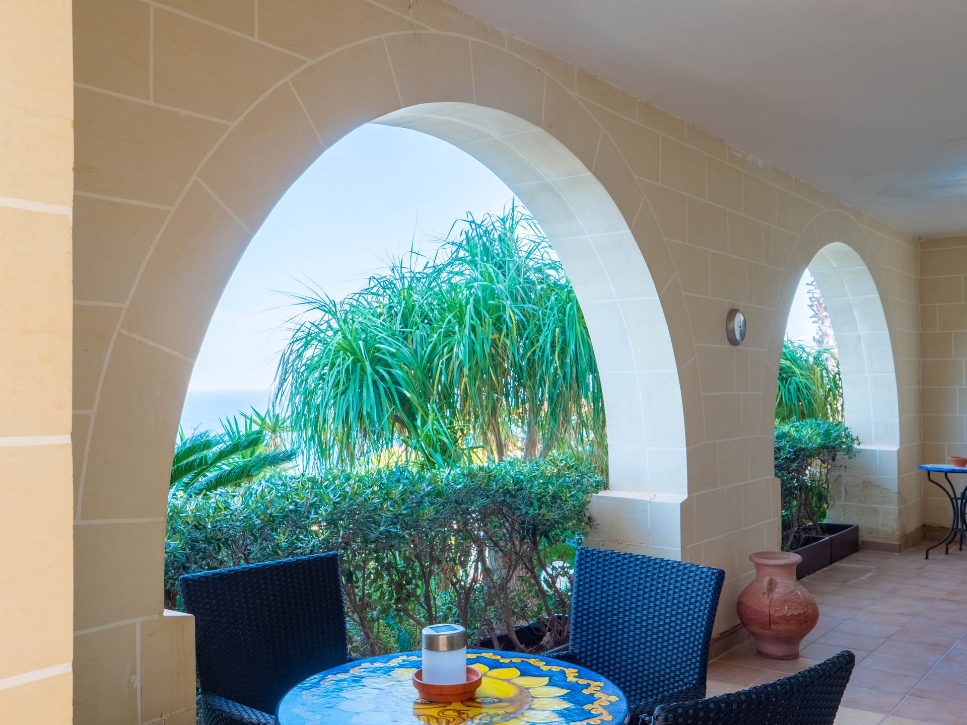 Villa Palma – Outdoor Dining Area