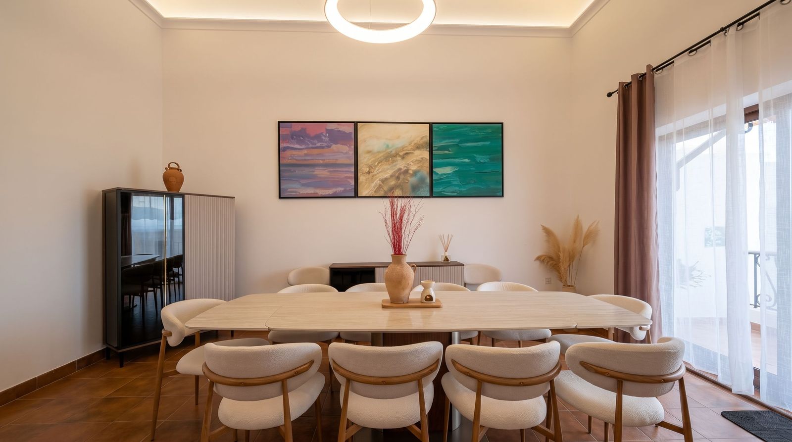 Villa Kampanella – Dinning Area