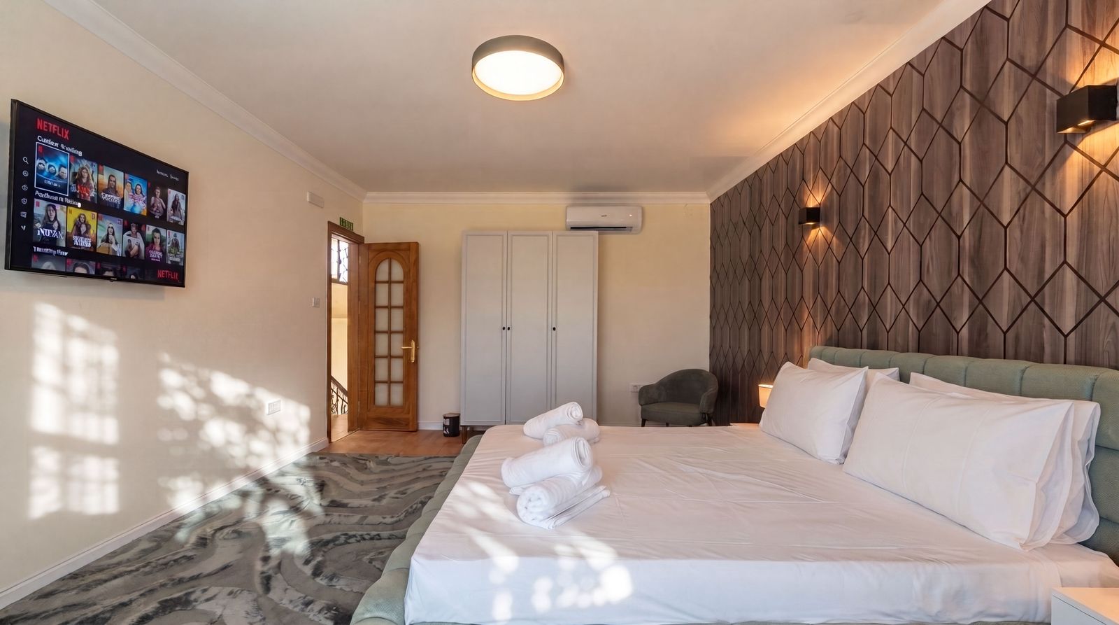 Villa Kampanella – Green Bedroom