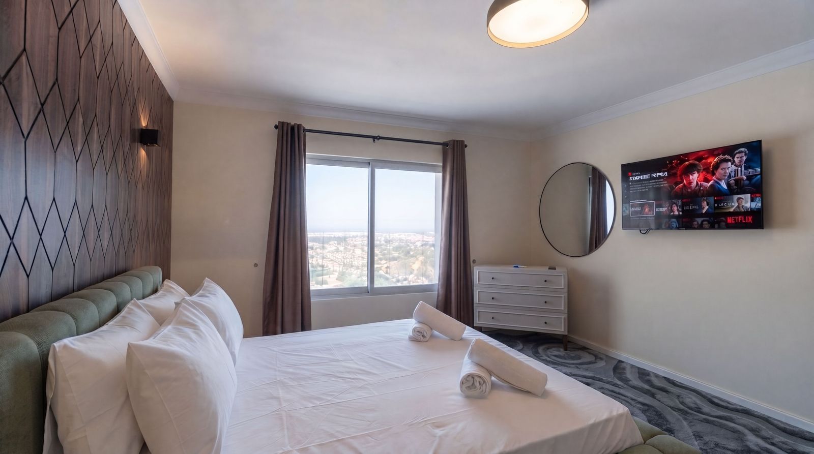 Villa Kampanella – Green Bedroom