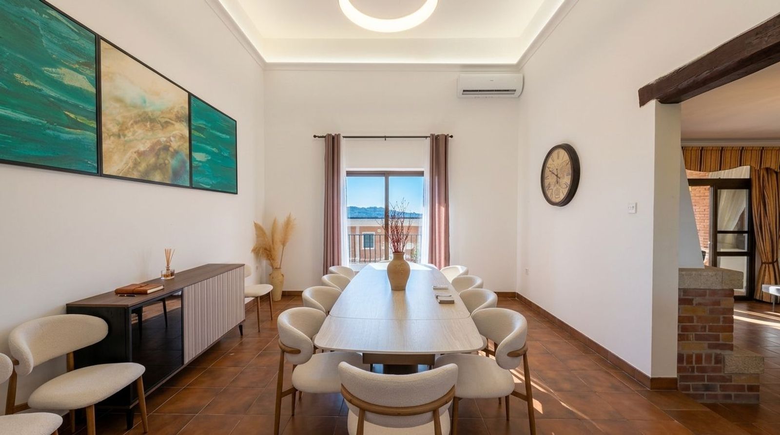 Villa Kampanella – Dinning Area
