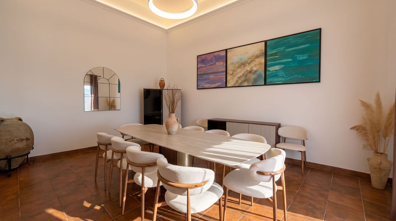 Villa Kampanella – Dinning Area